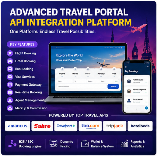 Advanced Travel Portal API Integration Platform