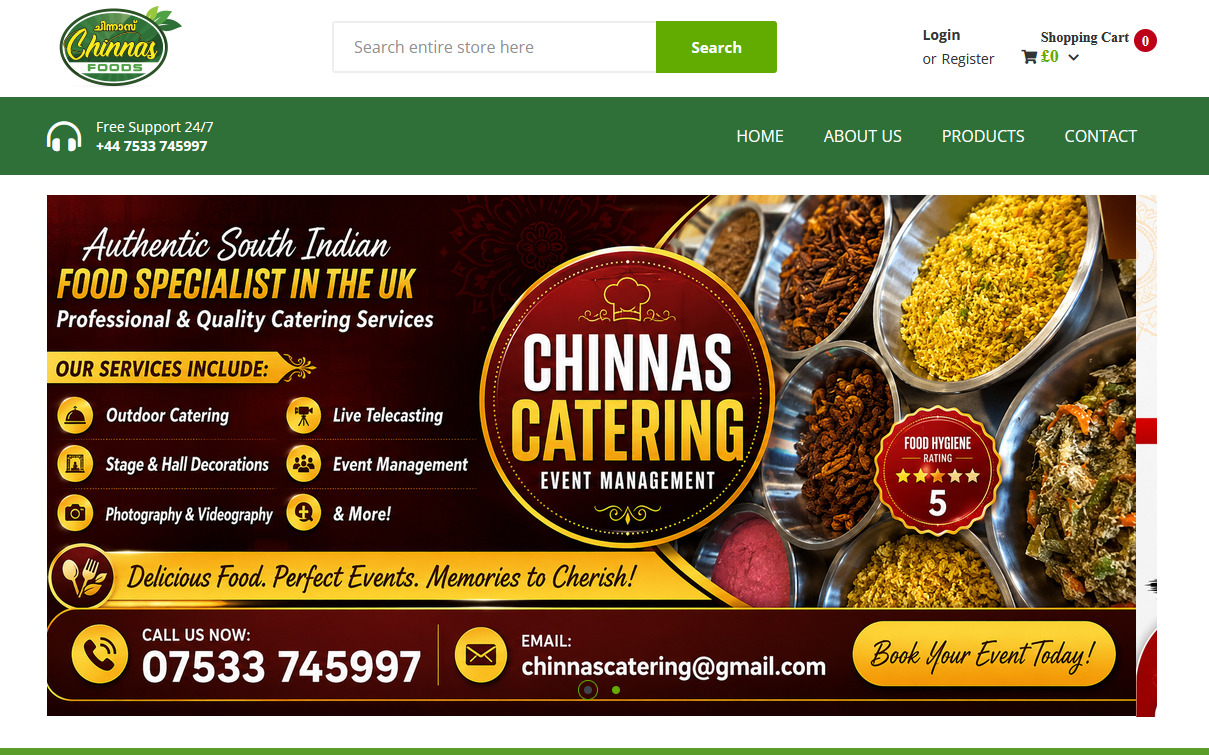 CHINNAS CATERING
