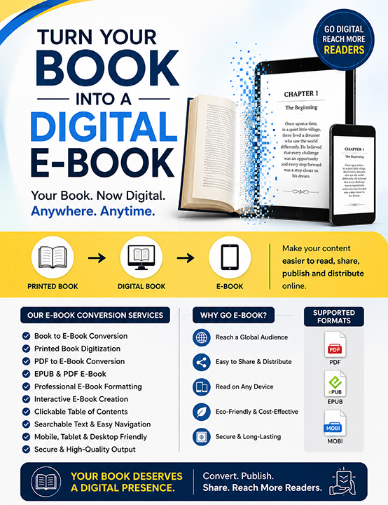 Your Book. Now Digital. Anywhere. Anytime.